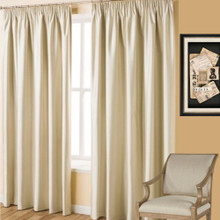 PINCH PLEAT CURTAINS | FAUX SILK CURTAINS I QUICKFIT