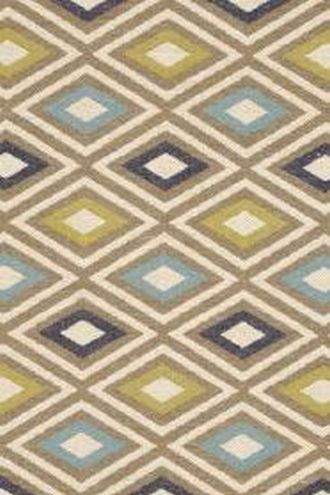 Cherokee Fabric in Indigo/Palm