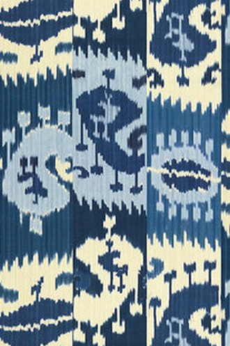 Harry Twill Fabric in Blue