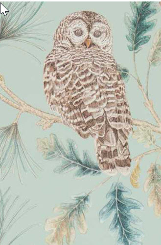 Owlswick Wallpaper  in Whitstable Blue