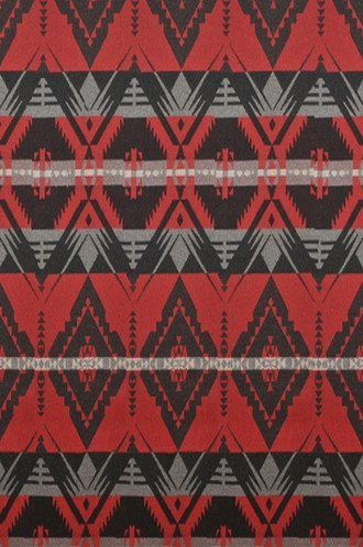 Blackstone River Blanket Fabric in Cochineal Red (Ralph Lauren)