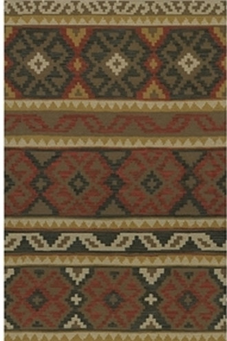 11 Yards - top Chalet Indienne Fabric in Paprika