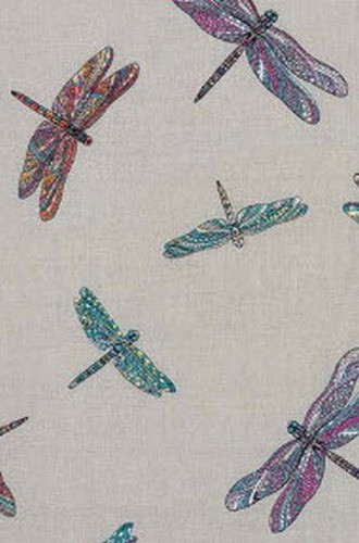 Dragonera Fabric in Linen