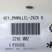 Oce 2241002 Parallel Key 2X2X8. 9700, 9800, TDS800, TDS860, TDS 860II