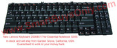 New Lenovo Keyboard 25008517 for Essential Notebook G555This is new keyboard comes with 30 day warranty USA 101 KEYModel No. A3S-US Lenovo P/N: 25-008517 P/N: MP-08K53US-686JME A3S-US 101KEY Made for Lenovo Essential Notebook: G555In stock and will ship from Garden Grove, California, USA. Guaranteed to work or your money back