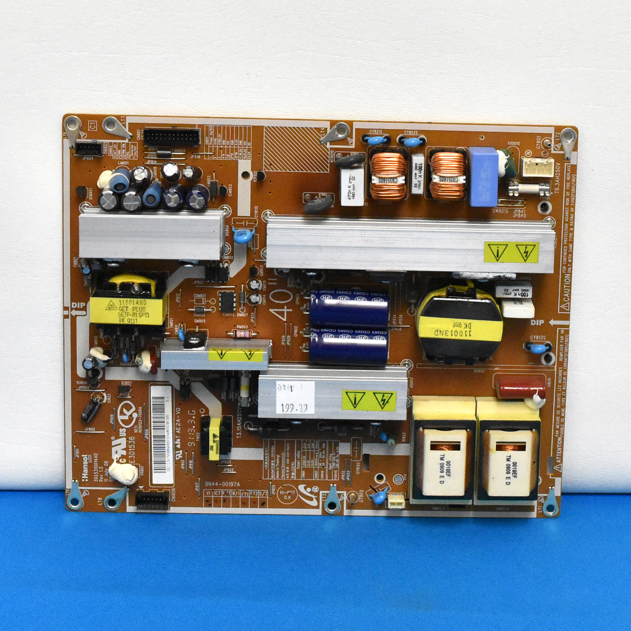 Samsung BN44-00197A Power Supply, Backlight Inverter LN40B530P7FXZA ...