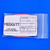 Meggitt Endevco 3053V-240, 240" 500˚F Cap. 650 pF Low noise high impedance differential Cable Assembly