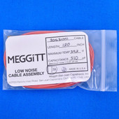 Meggitt Endevco 3053VMI-120, 120" 392˚F Cap. 310 pF Low noise high impedance differential Cable Assembly