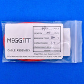 Meggitt Endevco 3090C-120, 120" 500˚F Cap. 310 pF Low Noise Coaxial Cable Assembly