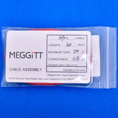Meggitt Endevco 3090C-120, 120" 500˚F Cap. 318 pF Low Noise Coaxial Cable Assembly