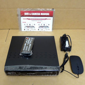 MVPower TV-7104HE USEX39510 W/ 1 TB HD CCTV DVD 4 Channels H.264 Network DVR NU