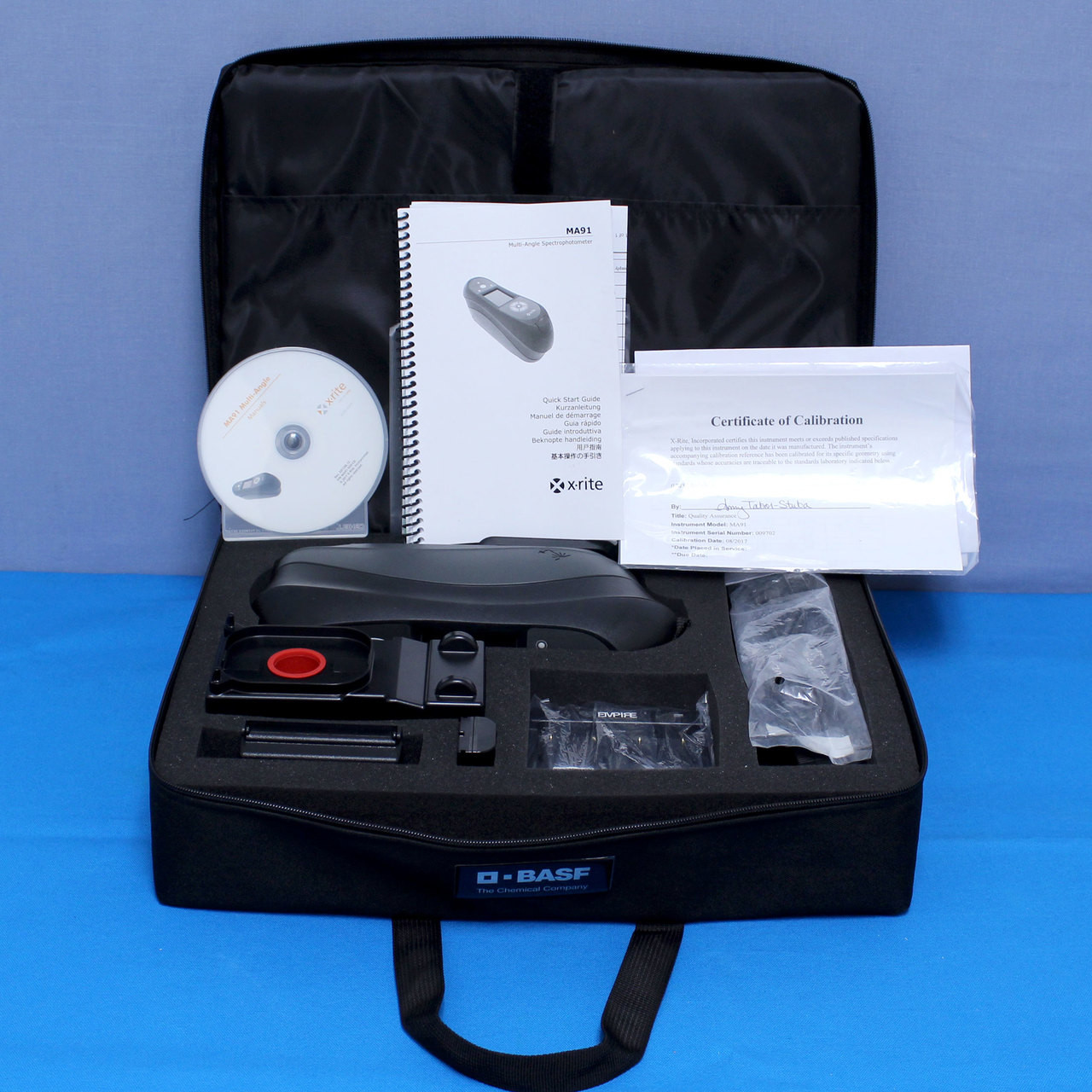 XRite MA91 BASF DuPont ChromaVision Multiangle Spectrophotometer Color