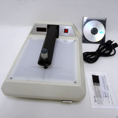 X-rite 301 Transmission Densitometer Calib Strip manual Model Xrite White