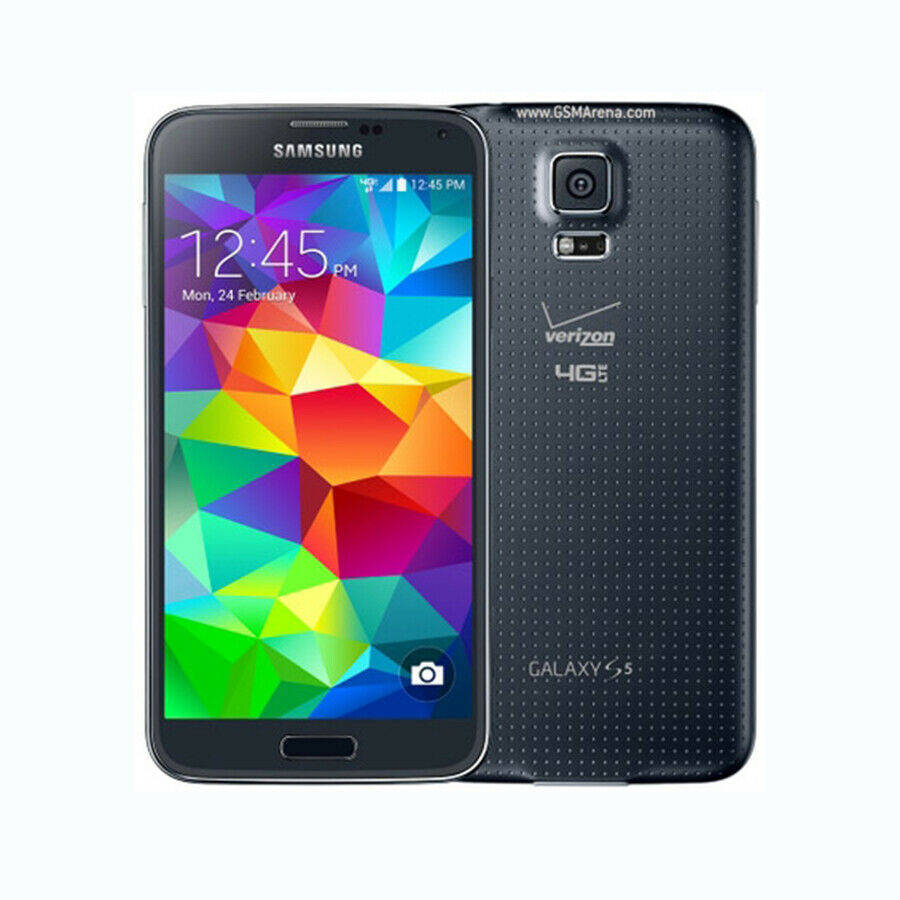 Samsung Galaxy S5 SM G900V 16GB Charcoal Black Verizon Unlocked 