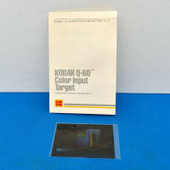 Kodak Q-60 (Q-60E1) Color Input Target Ektachrome Film 4"x5" NEW