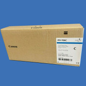 Canon PFI-706C Cyan 700ml Ink imagePROGRAF iPF8300 iPF8400 iPF9400 Exp,5/2022