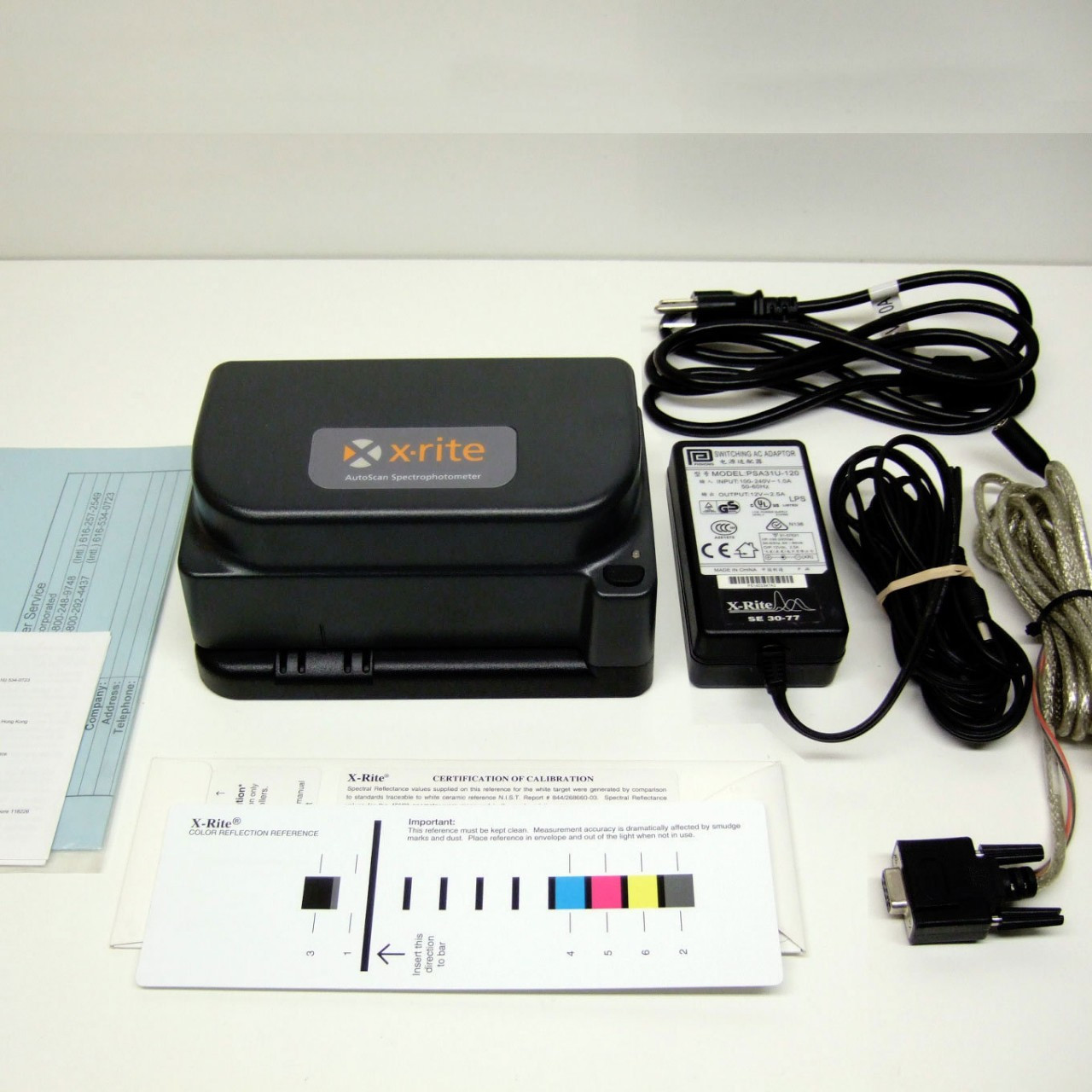 XRite DTP41B+XE SPECTROPHOTOMETER AUTOSCAN DENSITOMETER DTP 41B + XE