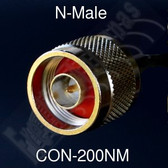 N-Type Male for CFD 200 Cable