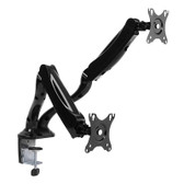 Brateck Dual Monitor Interactive Counterbalance Desk Clamp & Grommet Mount for 13-27" Displays