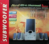 Genius SW-4.1 Surround Sound Subwoofer Speaker System
