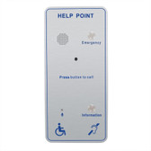 J&R Technology Auto-Dial Emergency Help-Point Call Button Panel with Camera, SIP/VoIP 