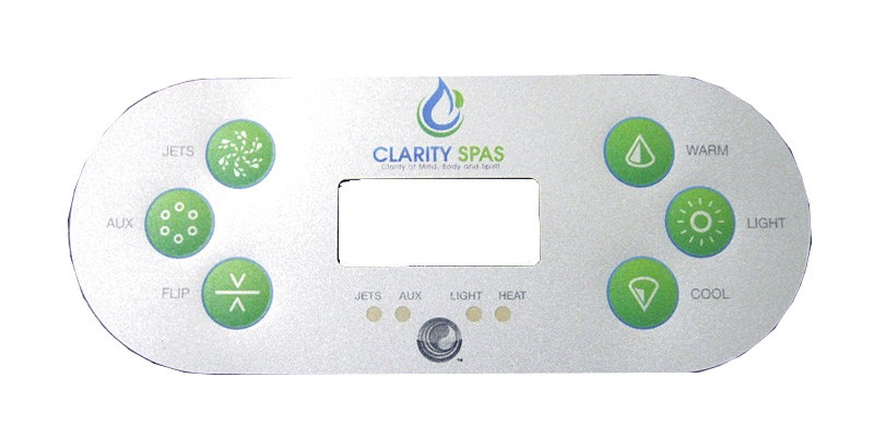 Master Spa - X509101 - Clarity Overlay for TP600 Panel