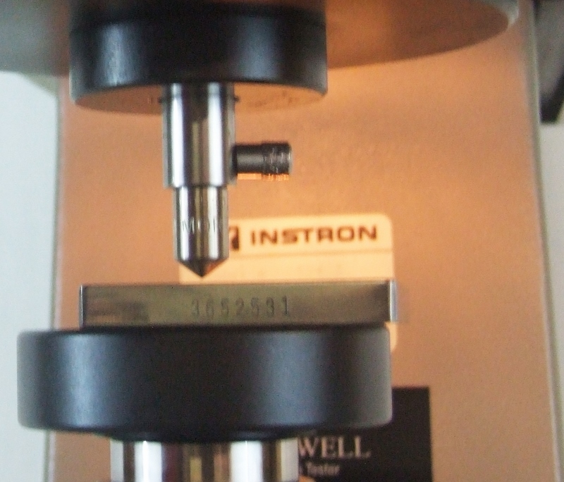 This is a picture of a Wilson C524T hardness tester that we refurbished here at Brystar Tools.