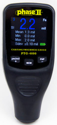 Phase II PTG-4000 Coating Thickness Gauge with Auto Detect. Brystar Metrology Tools.