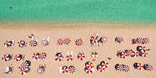 Red Umbrellas - Miami Beach, FL