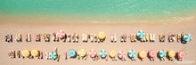 Pastel Umbrellas - Miami Beach, FL