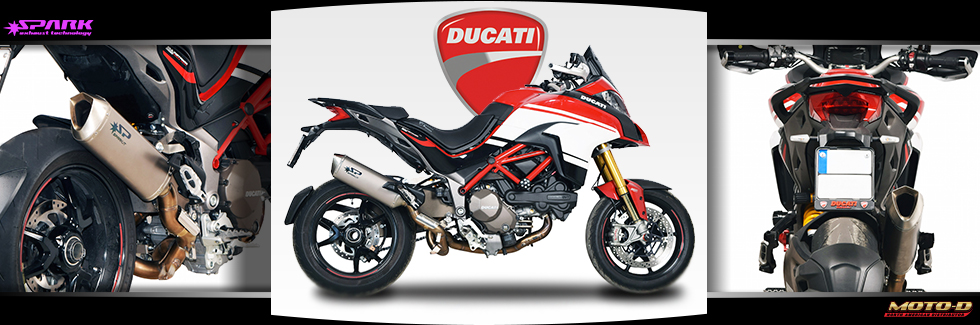High end motorcycle exhausts for ducati bikes