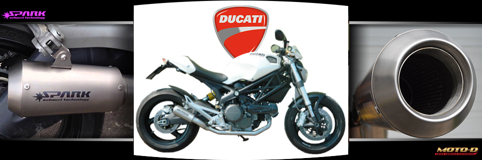Spark Exhaust Ducati 696 08 14 Full Titanium Exhaust Moto D Racing