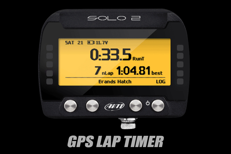 AiM Solo 2 GPS Motorcycle Lap Timer