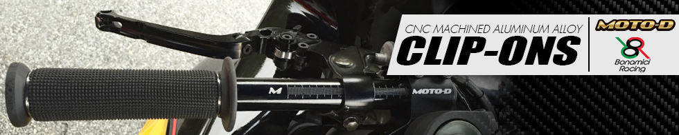 Ducati Motorcycle Clip-Ons | Handlebar Clip-Ons | MOTO-D Racing