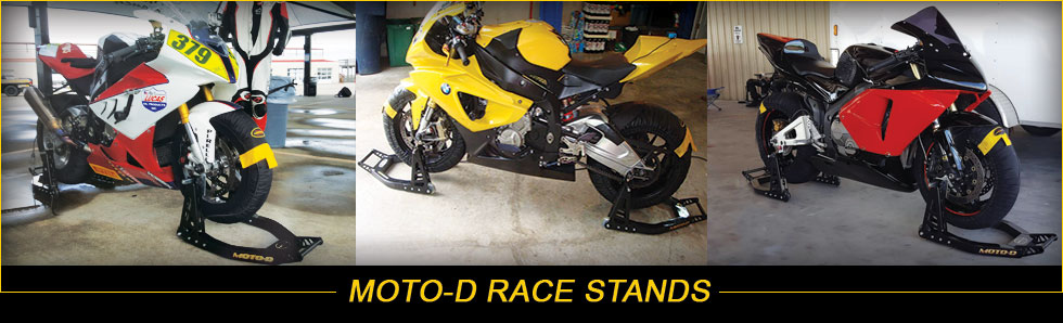 MOTO-D Black Motorcycle Stands