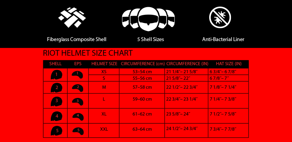 Bell Size Chart