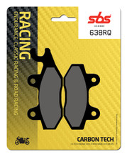 SBS Carbon Tech "Racing" Brake Pads 638 RQ - Rear