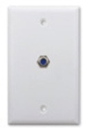Holland Electronics-WP-81GI Single Ivory Wallplate