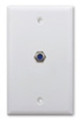 Holland Electronics-WP-81GW Single White Wallplate