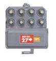 Antronix-MGTS28**DPE/P - F-Port Drop Powering Tap Baseplate - Antronix-MGTS28**DPE/P - F-Port Drop Powering Tap Faceplate
