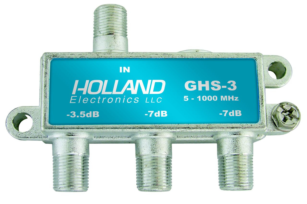 Holland Electronics GHS-3 3 Way Splitter