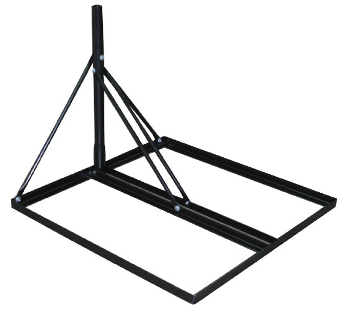 NPR6B - Non-Penetrating Roof Mount with Adjustable Mast (1-3/4