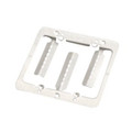 Caddy Fastner MPLS2 Dual Gang Low Voltage Mounting Plate