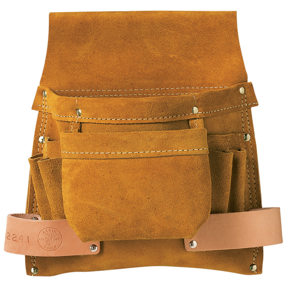 Kiein Tools 42241 Tool & Screw Pouch Bag w/6 Pockets