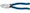Klein Tools-D201-7NE-6"-Side Cutting  Pliers - Klein Tools-D201-6NE-6"-Side Cutting Pliers