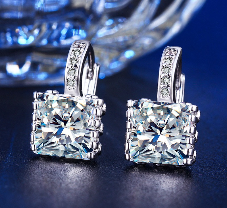 princess hoop earrings
