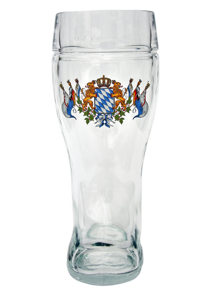 Bavarian German Glass Beer Boot for Sale