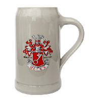 Becks Stoneware German Beer Mug 1 Liter