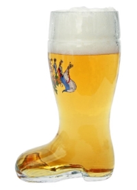 Personalized German Beer Boot Mug