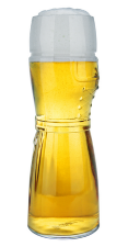 German Dirndl Beer Glass for Sale